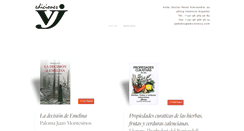 Desktop Screenshot of edicionesvj.com